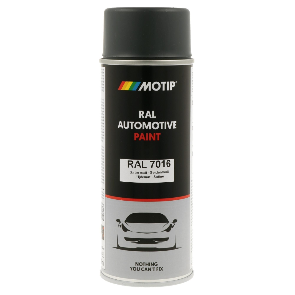 MOTIP 880151 Lack RAL Farbe Automotive RAL 7016 SeidenMatt 400 ml f&uuml;r