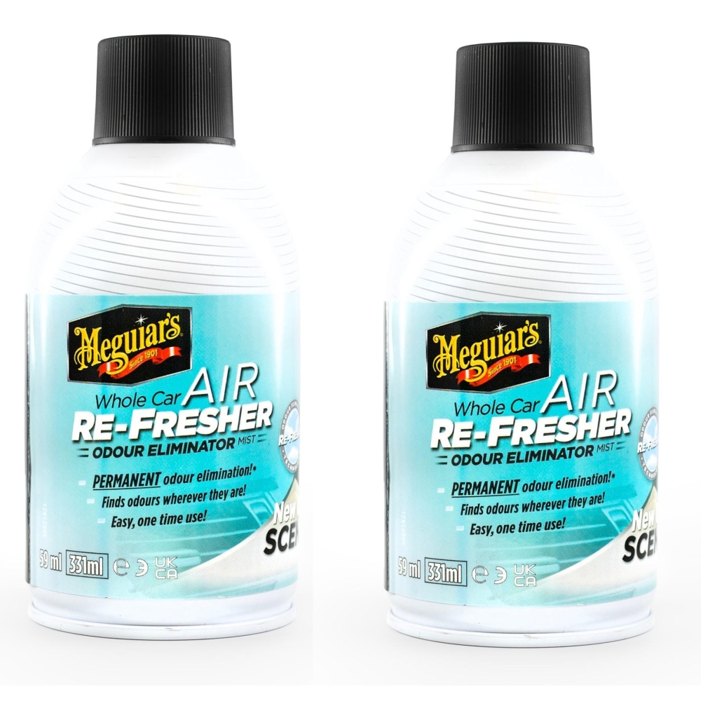 Meguiars 2x G16402EU Air Re-Fresher New Car Scent Lufterfrischer Neuwagenduft 59ml