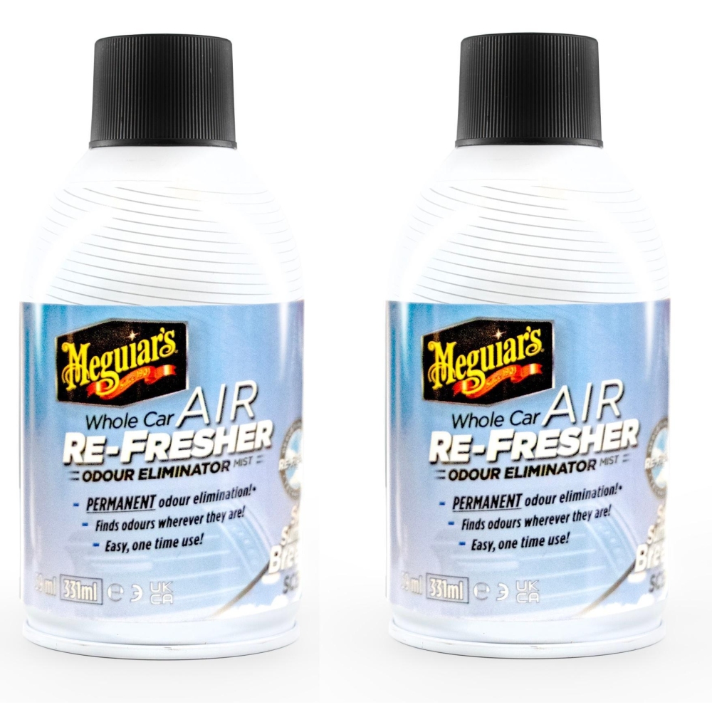 Meguiars 2x G16602EU Air Re-Fresher Summer Breeze Lufterfrischer Sommerduft 59ml