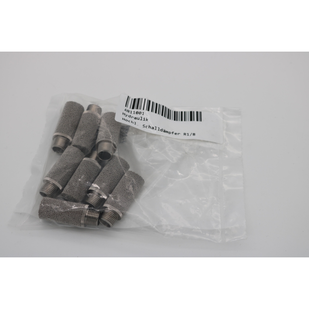 SMC 10x Schalldämpfer, für allgemeine Anwendungen, metrisch AN110-01