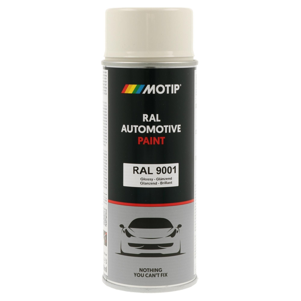 MOTIP 880156 Lack RAL Farbe Automotive RAL 9001 Hochglanz 400 ml f&uuml;r