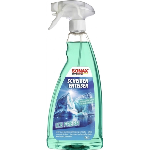 SONAX 01303410 ScheibenEnteiser Ice-fresh Auto Winter Scheibenpflege Fahrzeug 1l