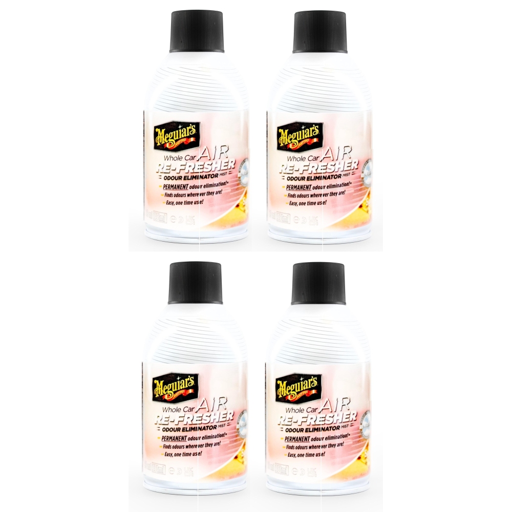 Meguiars 4x G201502EU Air Re-Fresher Fiji Sunset Lufterfrischer Tropisch 59ml
