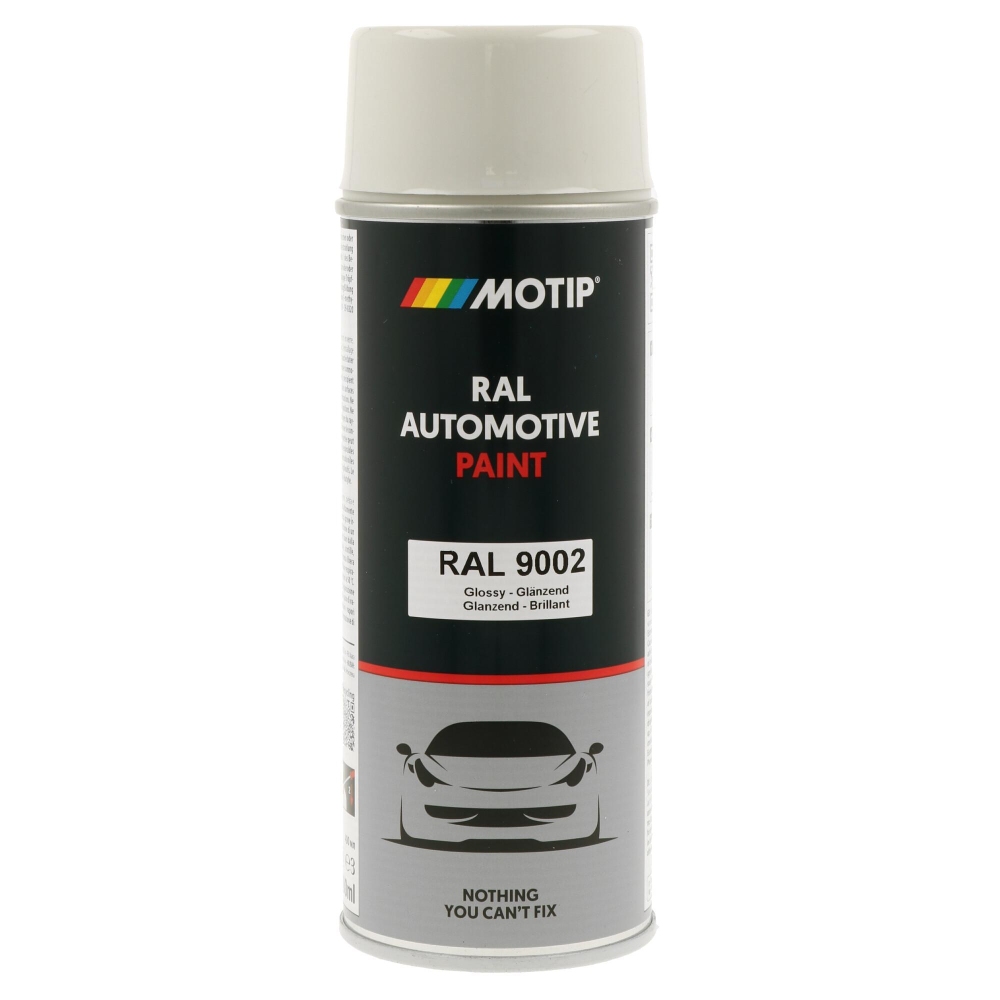 MOTIP 880157 Lack RAL Farbe Automotive RAL 9002 Hochglanz 400 ml f&uuml;r