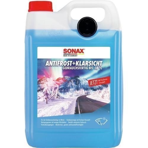 SONAX 01345000 AntiFrost+KlarSicht bis -18 &deg;C Citrus Auto Winter Fahrzeug 5,02l