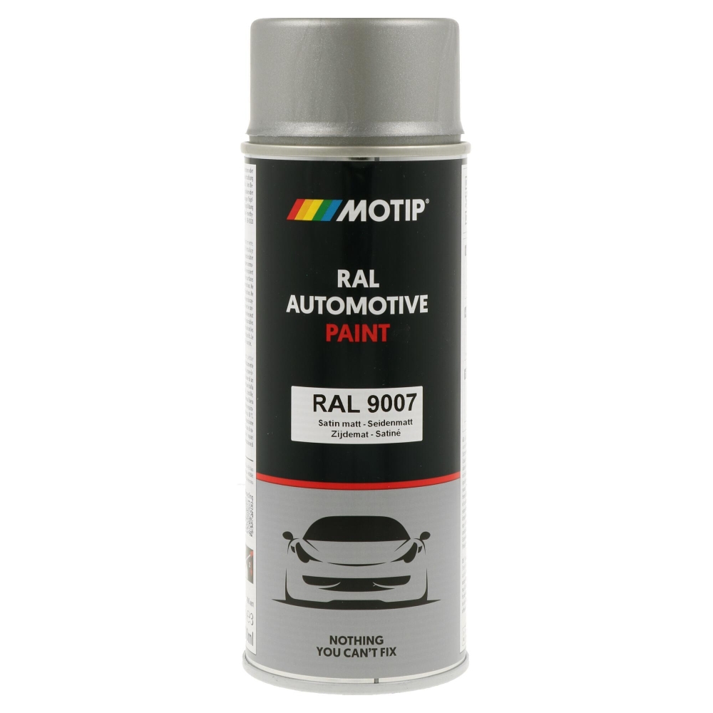 MOTIP 880163 Lack RAL Farbe Automotive RAL 9007 SeidenMatt 400 ml f&uuml;r