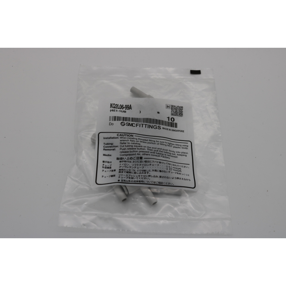 SMC 10x Winkel-Steckverbindung - KQ2L06-99A