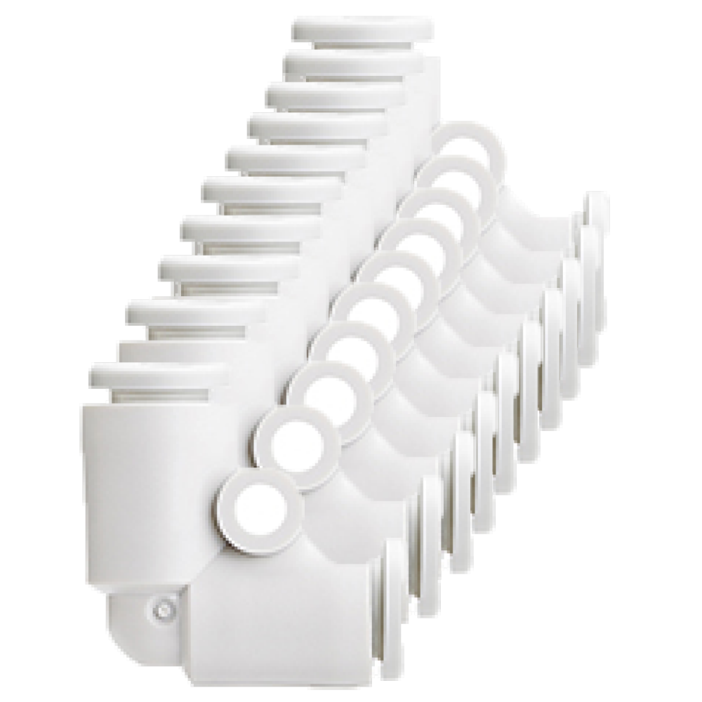 SMC 10x Winkel-Steckverbindung - KQ2L08-00A