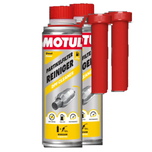 Motul 2x 300 ml Additiv, Partikelfilterregeneration 110676 DPF CLEANER DIESEL