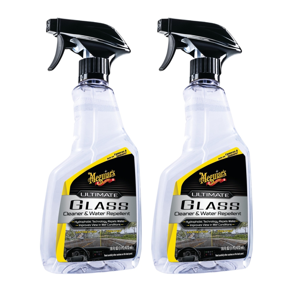 Meguiars 4x G240416EU Ultimate Glass Cleaner Glasreiniger Fensterreiniger 473ml