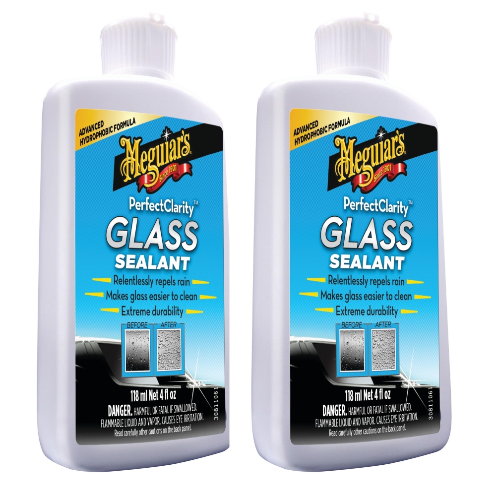 Meguiars 2x G8504EU Perfect Clarity Glass Sealant Scheibenversiegelung 118ml