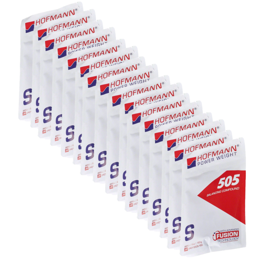 16x 180g HOFMANN Power Weight Auswuchtpulver Typ 505 S
