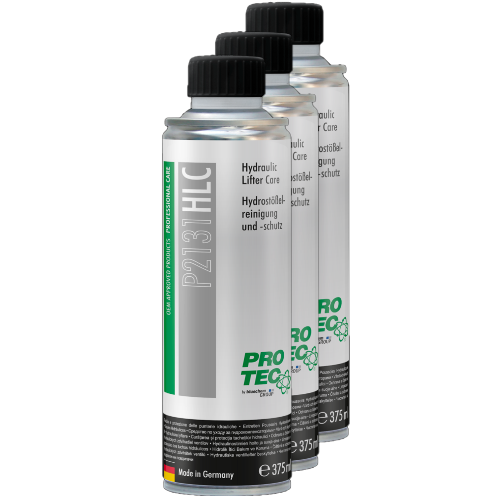 PROTEC 3x 375 ml Hydrostößelreinigung P2131 Reduziert Klappergeräusche u. Verschleiß
