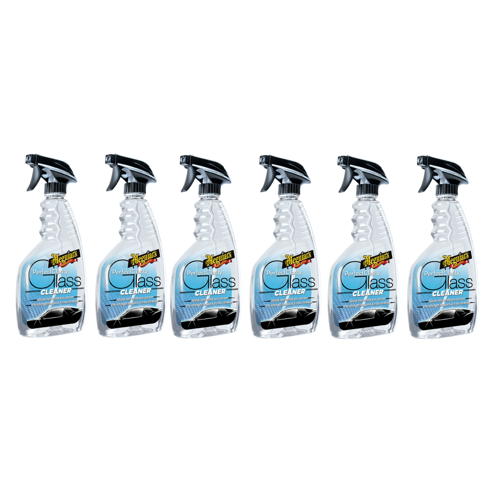 6x Meguiars G8224 Clarity Glass Cleaner Glasreiniger Scheibenreiniger 473ml