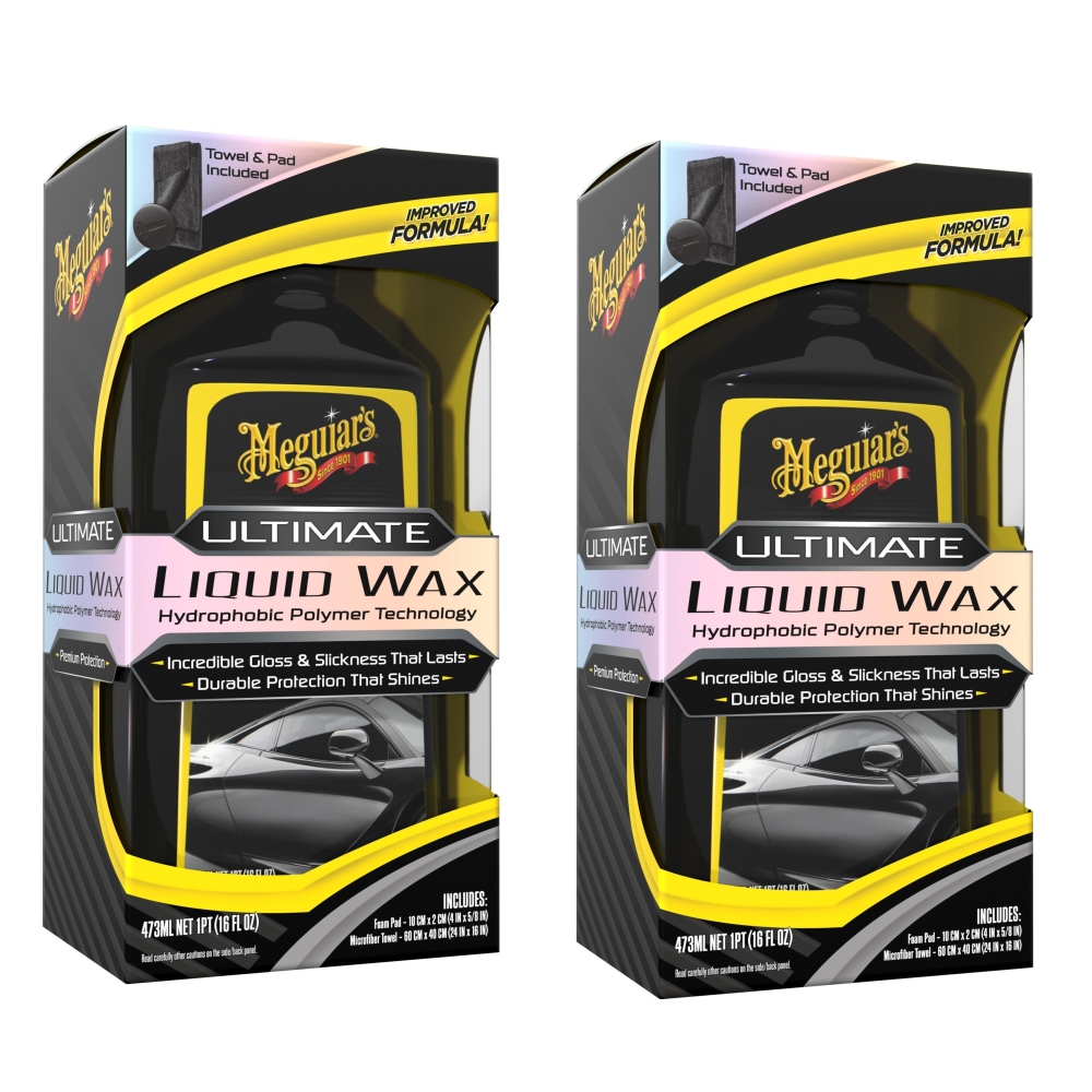 Meguiars 2x G210516EU Ultimate Liquid Wax Autowachs FlÃ¼ssigwachs Politur 473ml
