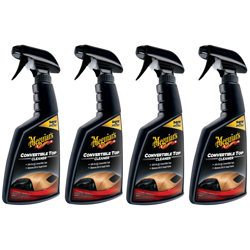 4x Meguiars 7000043825 Convertible Top Cleaner &ndash; Cabrioverdeck Reiniger 450ml