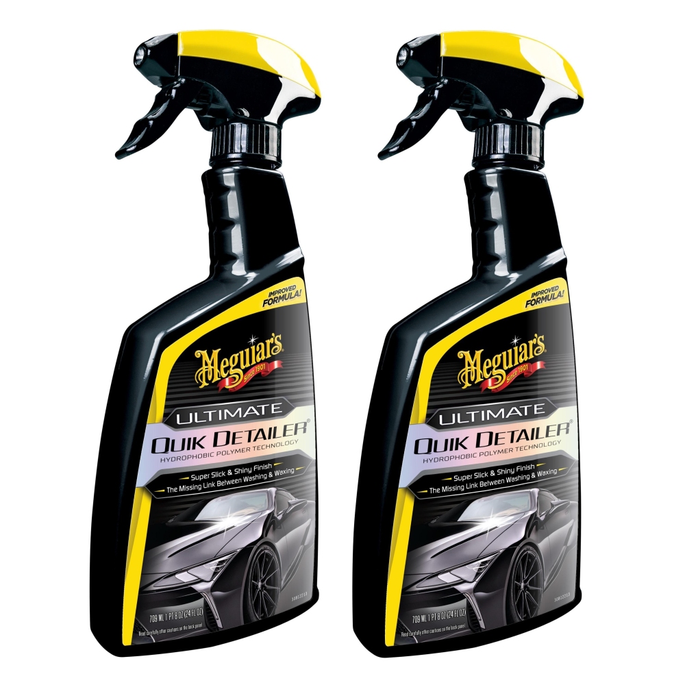 Meguiars 2x G201024EU Ultimate Quik Detailer Lackschnellreiniger Politur 709ml