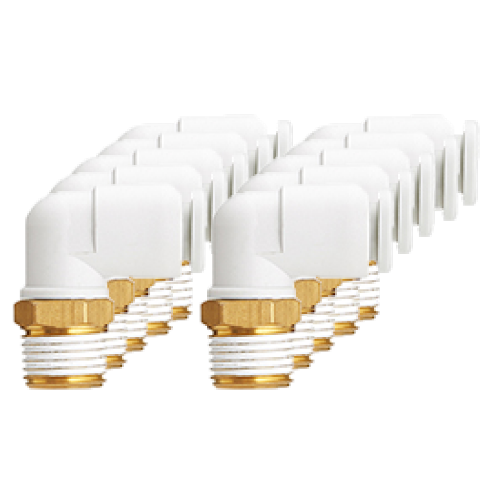 SMC 10x Einschraubwinkel- KQ2L08-02AS