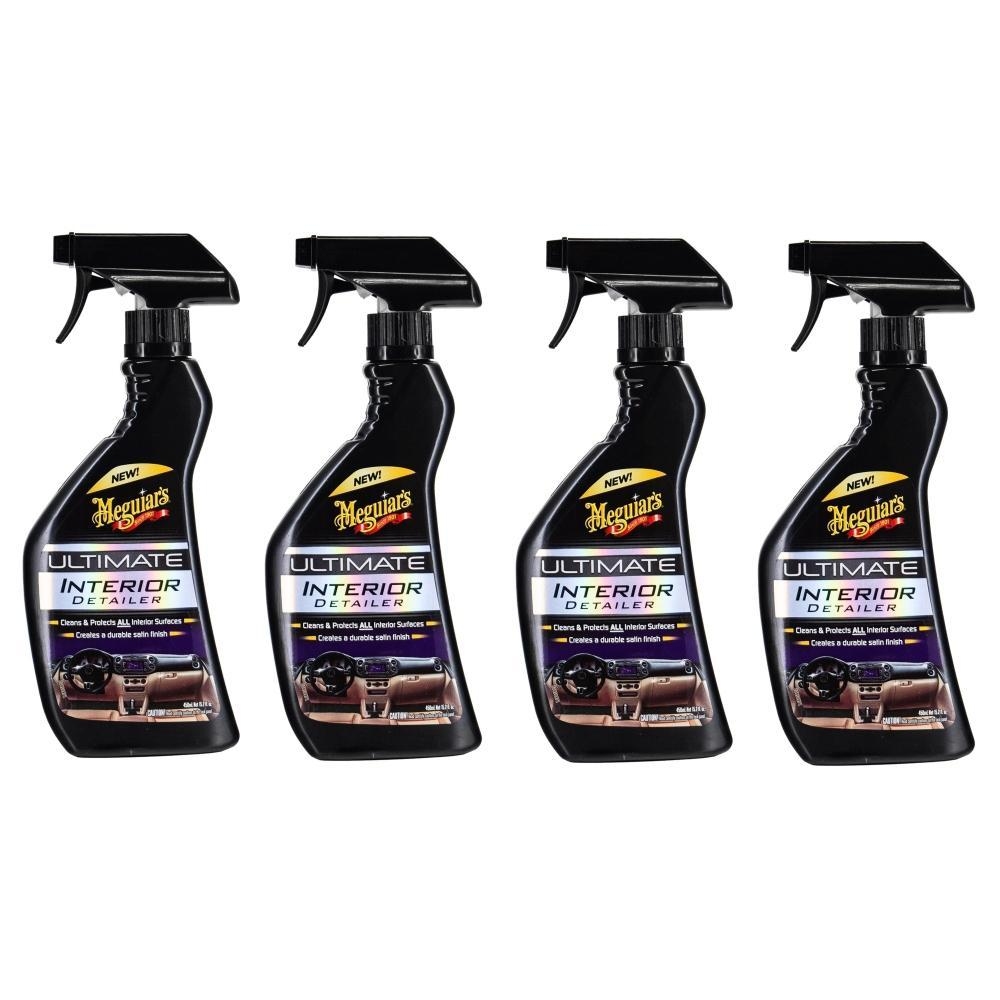 Meguiars 4x G16216EU Ultimate Interior Detailer Innenraumreiniger Cockpit 450 ml