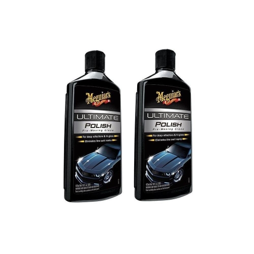 Meguiars G19216EU Ultimate Polish Pre-Waxing Glaze Hochglanzpolitur 2x473 ml