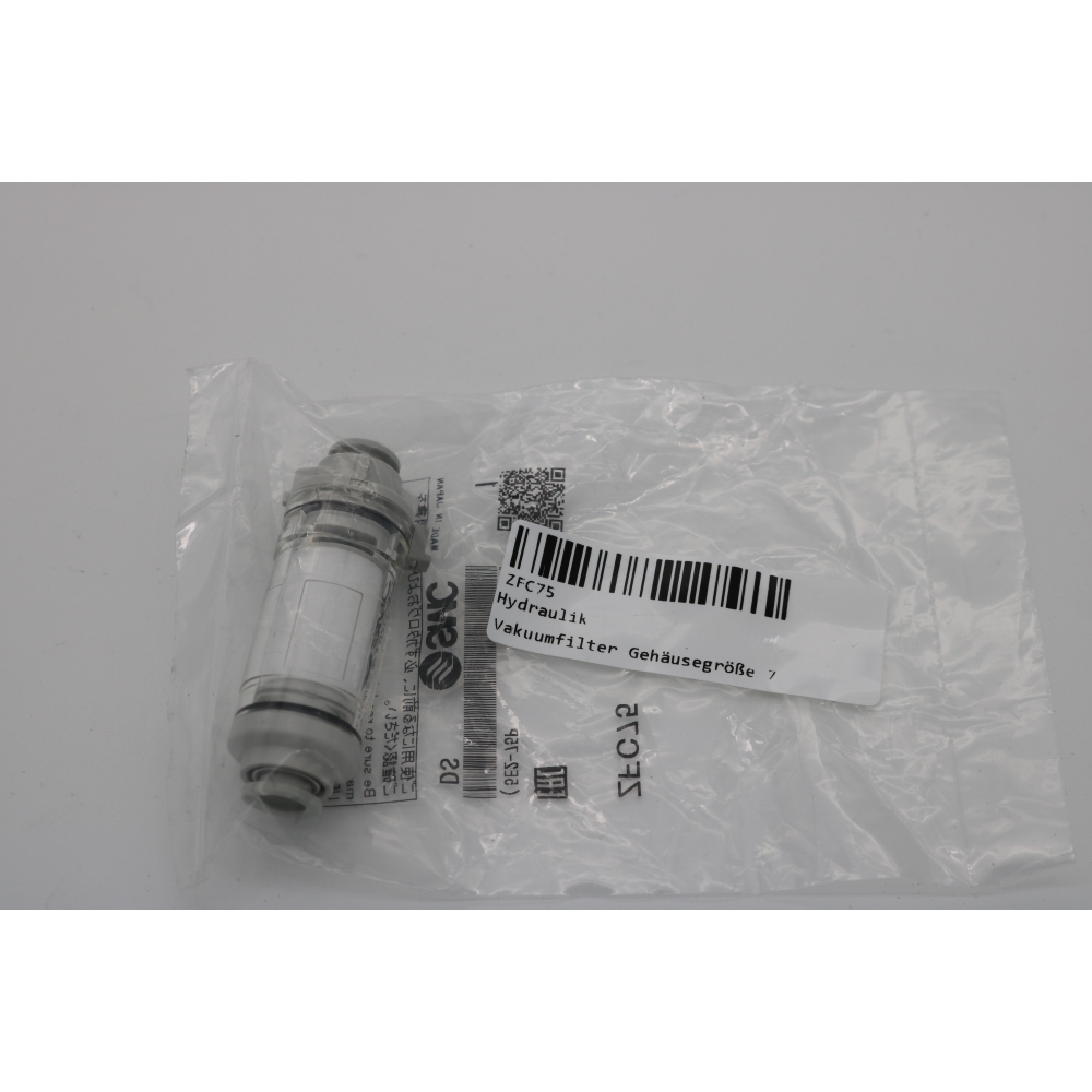 SMC ZFC75 Leitungsfilter für Druckluft- oder Vakuumanwendung mit Steckverbindung
