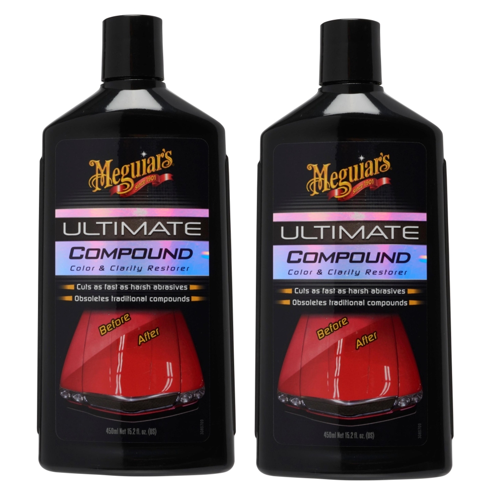 Meguiars 2x G17216EU Ultimate Compound Autopolitur Lackreiniger Politur 450ml