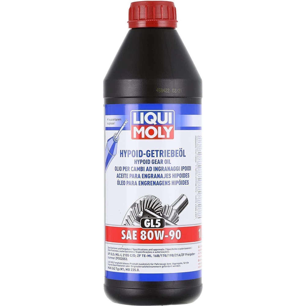 Getriebeöl LIQUI MOLY 4406 Hypoid-Getriebeöl (GL5) SAE 80W-90 für
