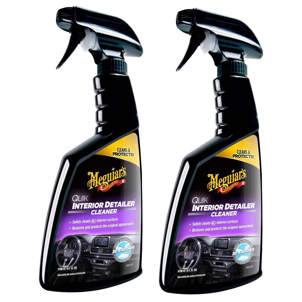 Meguiars 2x G13616EU Quik Detailer Interior Innenraumreiniger Cockpitpflege 473ml