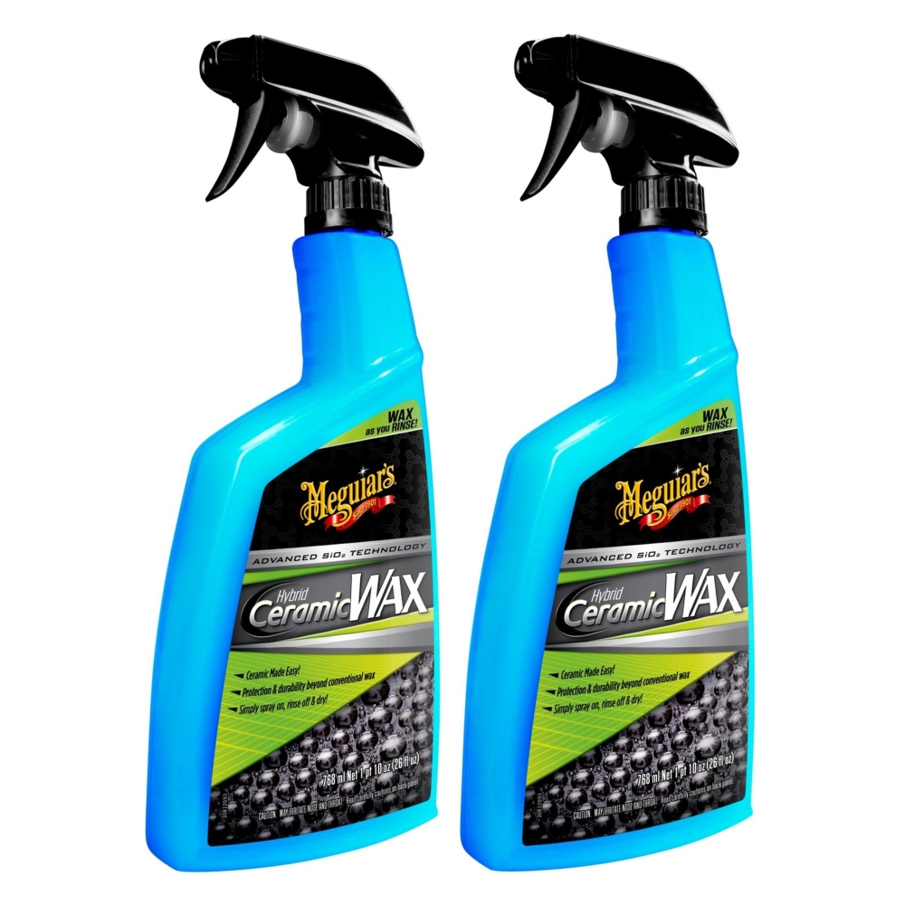 Meguiars 2x G190526EU Hybrid Ceramic Spray Wax Keramik Sprühwachs Autowachs 768ml