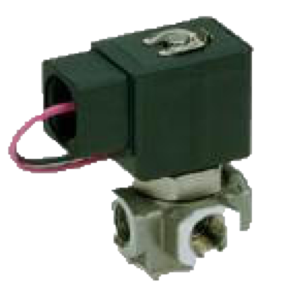 SMC VX3344-02F-5DZ1 Direktbetätigtes 3/2-Wege-Magnetventil für Wasser, Öl, Dampf