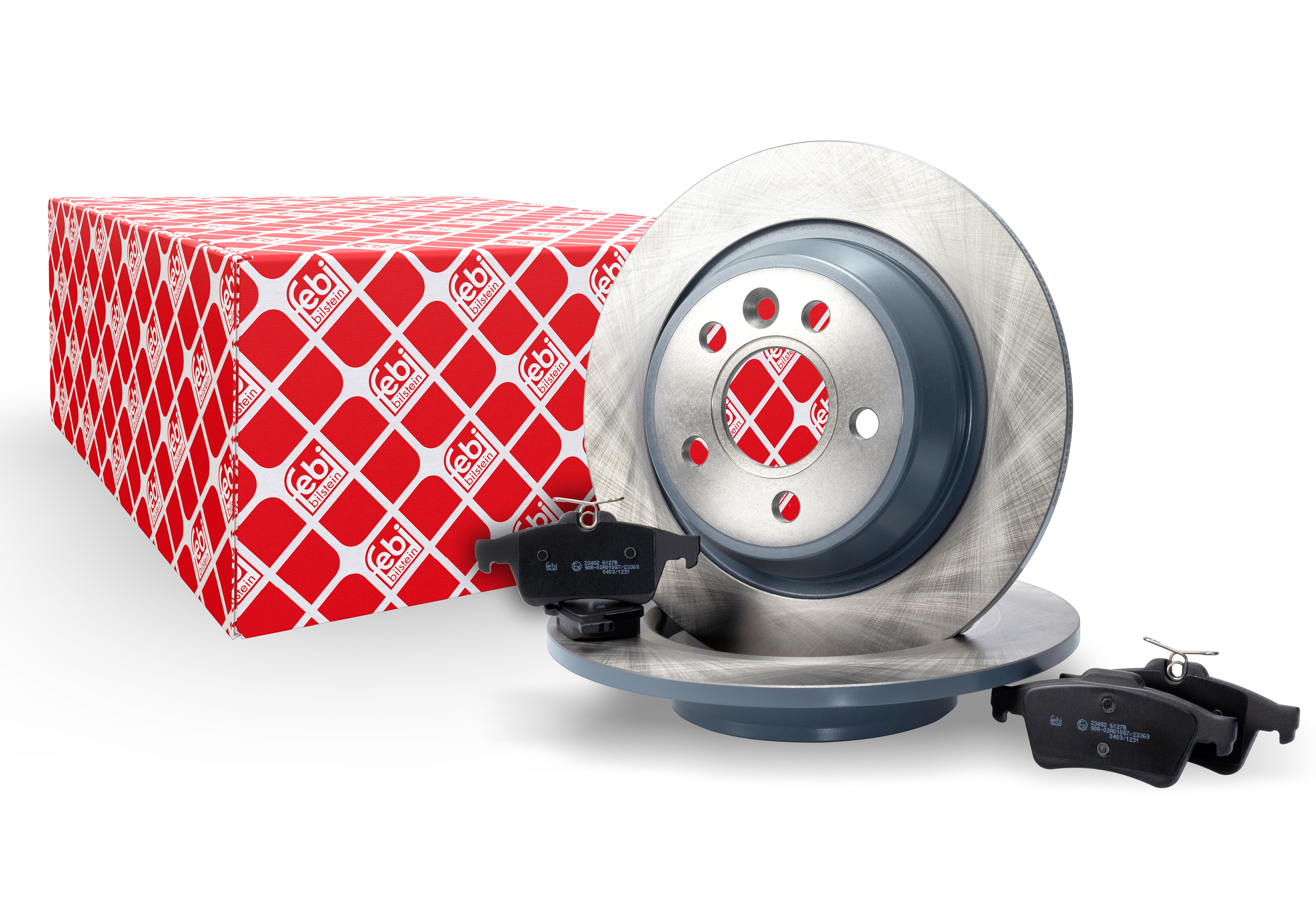 FEBI BILSTEIN Bremsenset Bremsscheiben + Bremsbel&auml;ge vorne Citroen C2 JMx