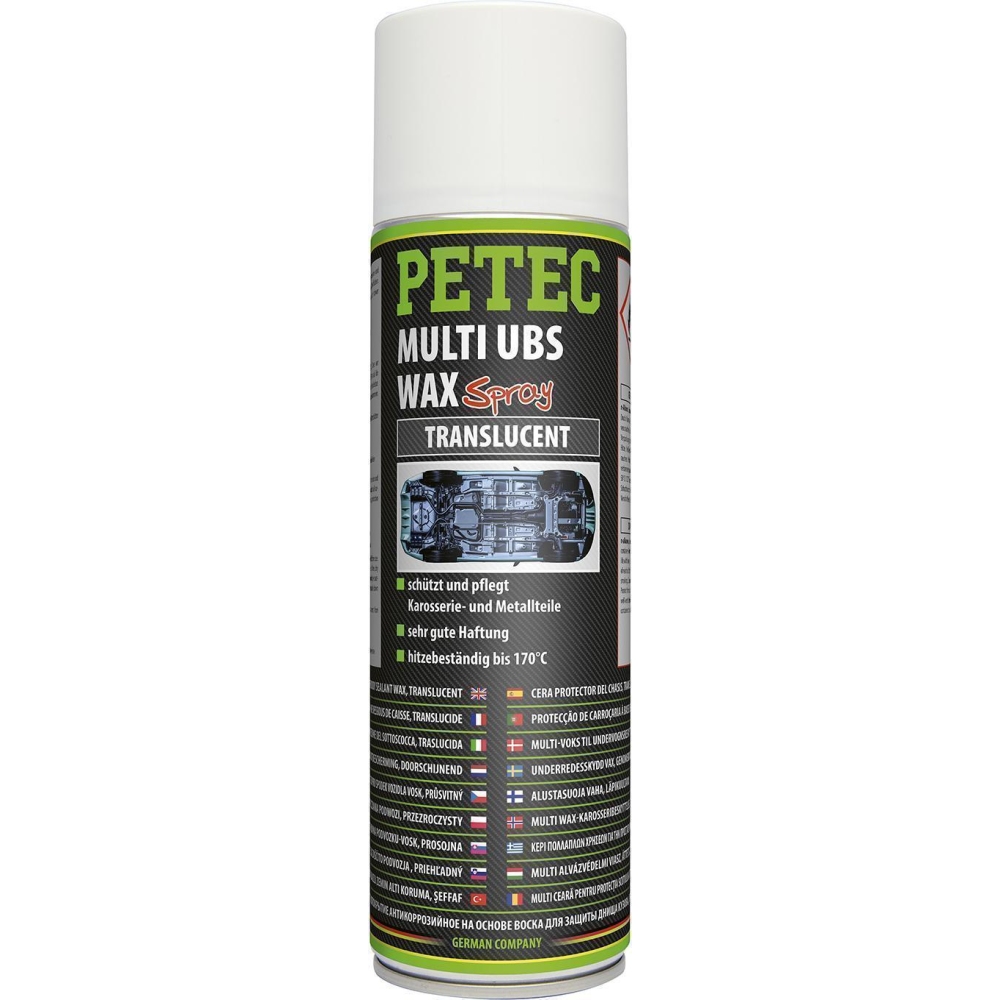 Unterbodenschutz PETEC 73450 Multi UBS Wax Spray, translucent für