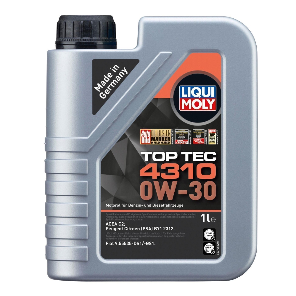 Motoröl LIQUI MOLY 3735 Top Tec 4310 0W-30 für