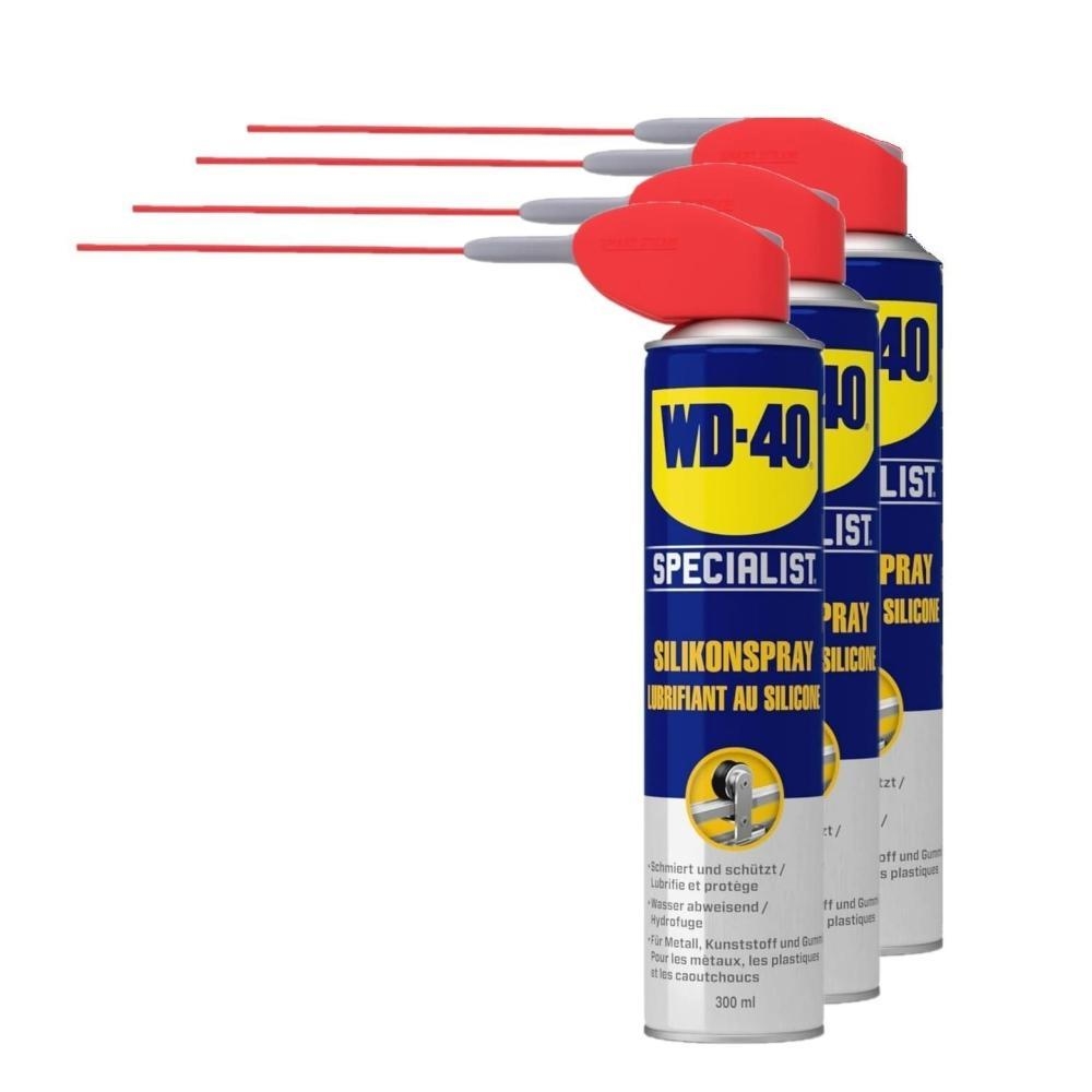 WD-40 Specialist Silikonspray Smart Straw 3x300ml