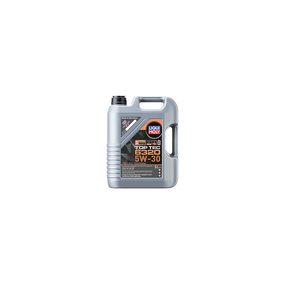 Liqui Moly Motoröl Top Tec 6320 5W-30 5 Liter 23158