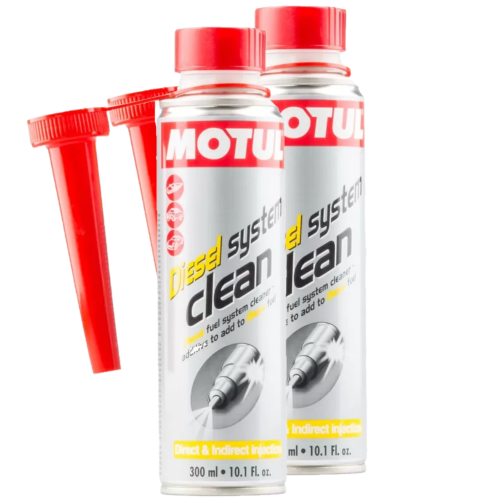 Motul 2x 300 ml Reiniger, Dieseleinspritzsystem 108117 DIESEL SYSTEM CLEAN AUTO