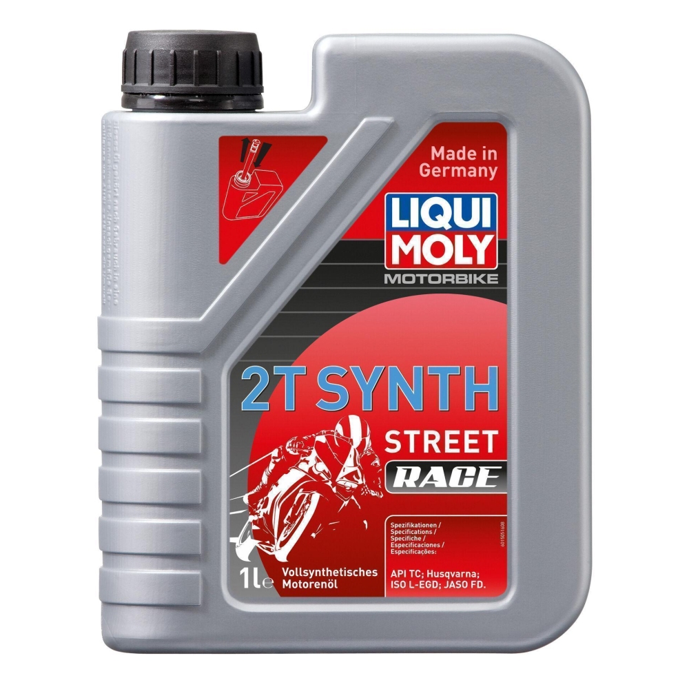 Motoröl LIQUI MOLY 1505 Motorbike 2T Synth Street Race für