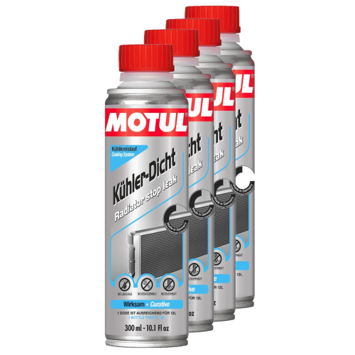 Motul 4x 300 ml 110646 K&uuml;hlerdichtstoff COOLING SYSTEM STOP LEAK