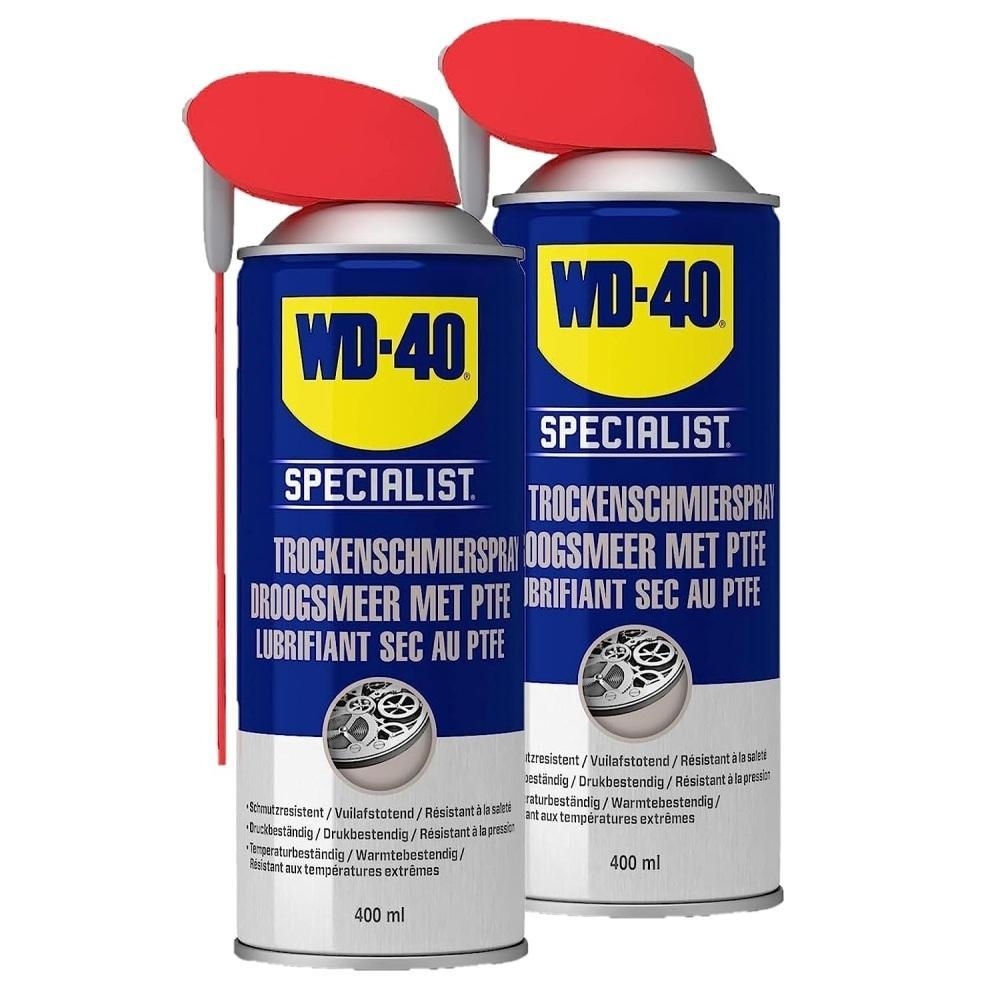 WD-40 Specialist Trockenschmierspray Smart Straw 2x400ml