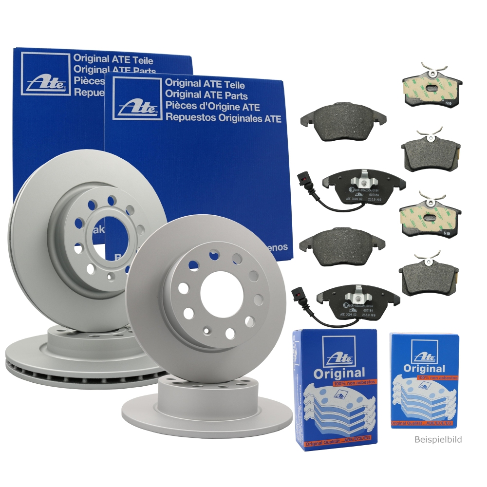 Bremsscheibe ATE 24.0130-0113.1 für VAG, Vorderachse