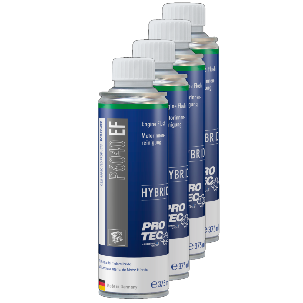 PROTEC 4x 375 ml Motorinnenreinigung Hybrid P6040 Reinigt Öl u. Schmierkreislauf
