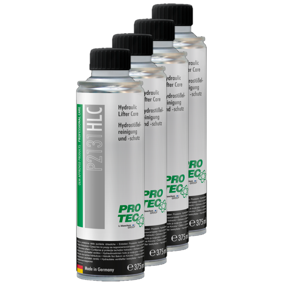 PROTEC 4x 375 ml Hydrostößelreinigung P2131 Reduziert Verschleiß