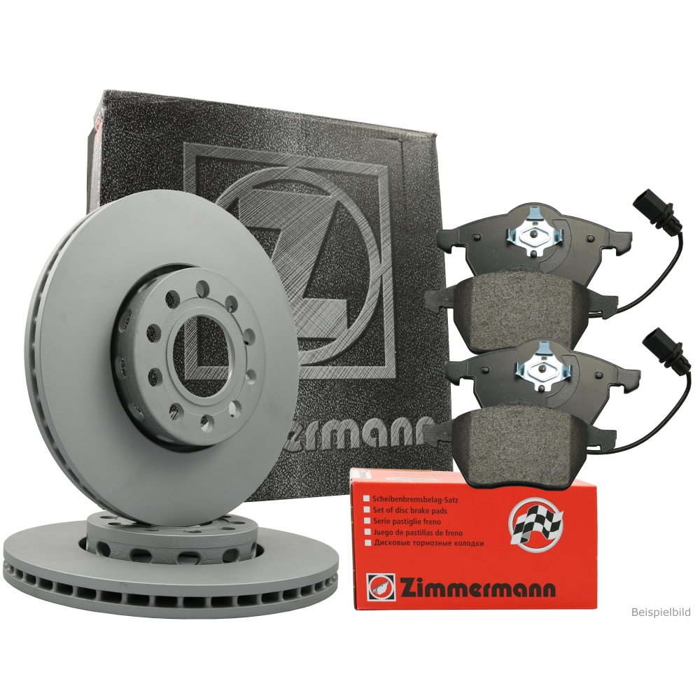 Bremsscheibe ZIMMERMANN 600.3251.20 COAT Z f&uuml;r VAG, Vorderachse