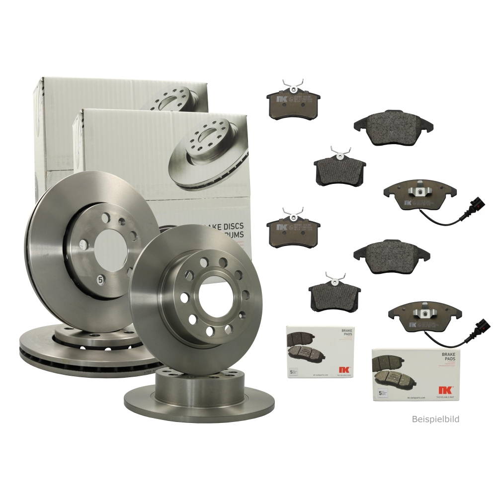 Bremsscheibe NK 202348 für FIAT OPEL VAUXHALL, Vorderachse