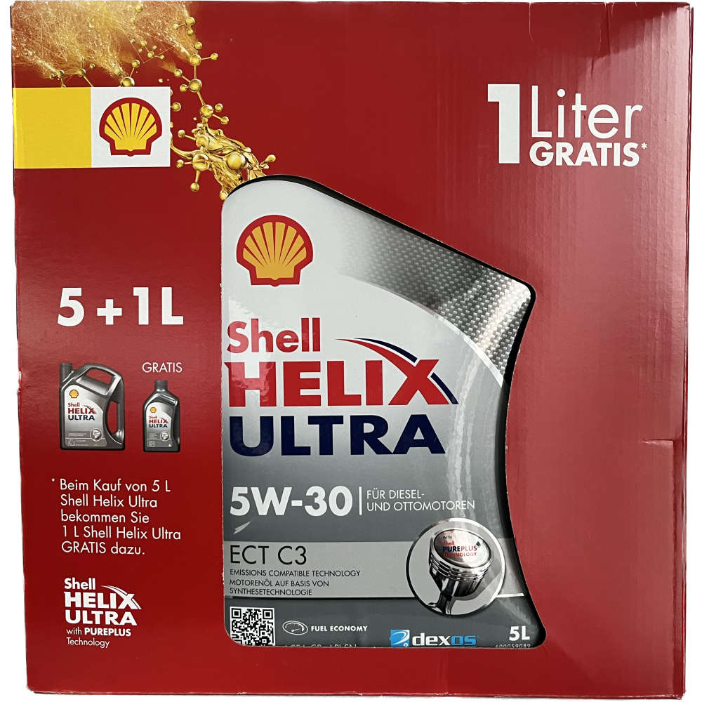 Shell Helix Ultra ECT C3 5W-30 5+1