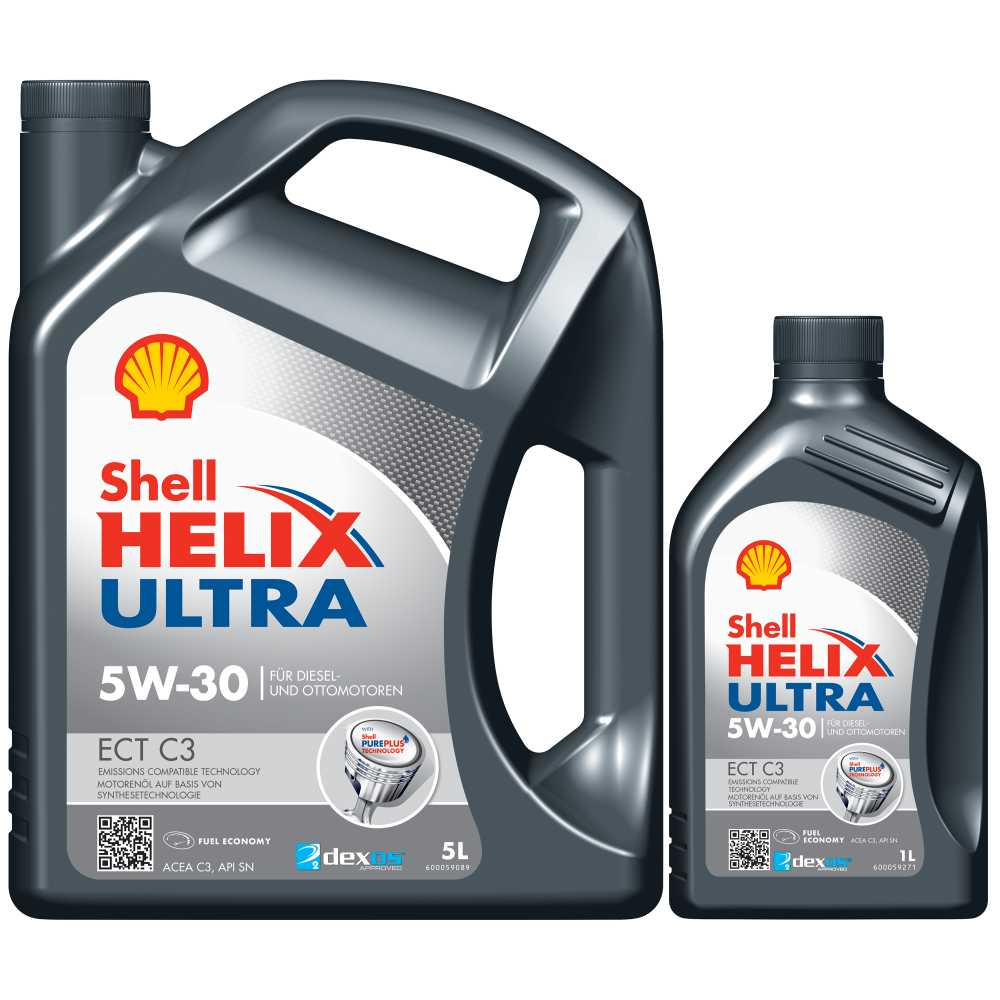 Motoröl SHELL 550054065 Helix Ultra ECT C3 5W-30 für