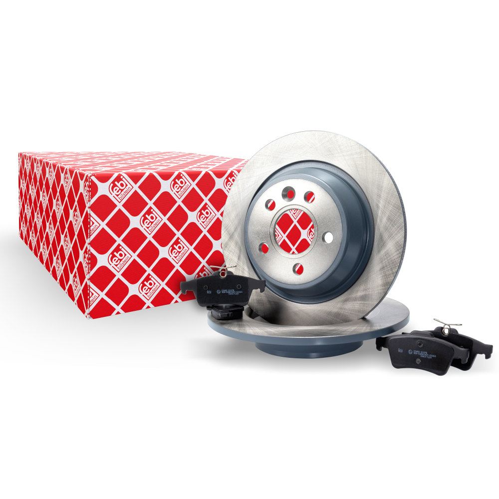 Bremsscheibe FEBI BILSTEIN 27699 für DODGE MERCEDES-BENZ VW, Hinterachse