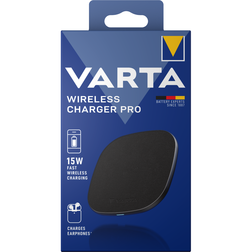 VARTA Wireless Charger Pro 15 W Box Ladestation Ladegerät Kabellos