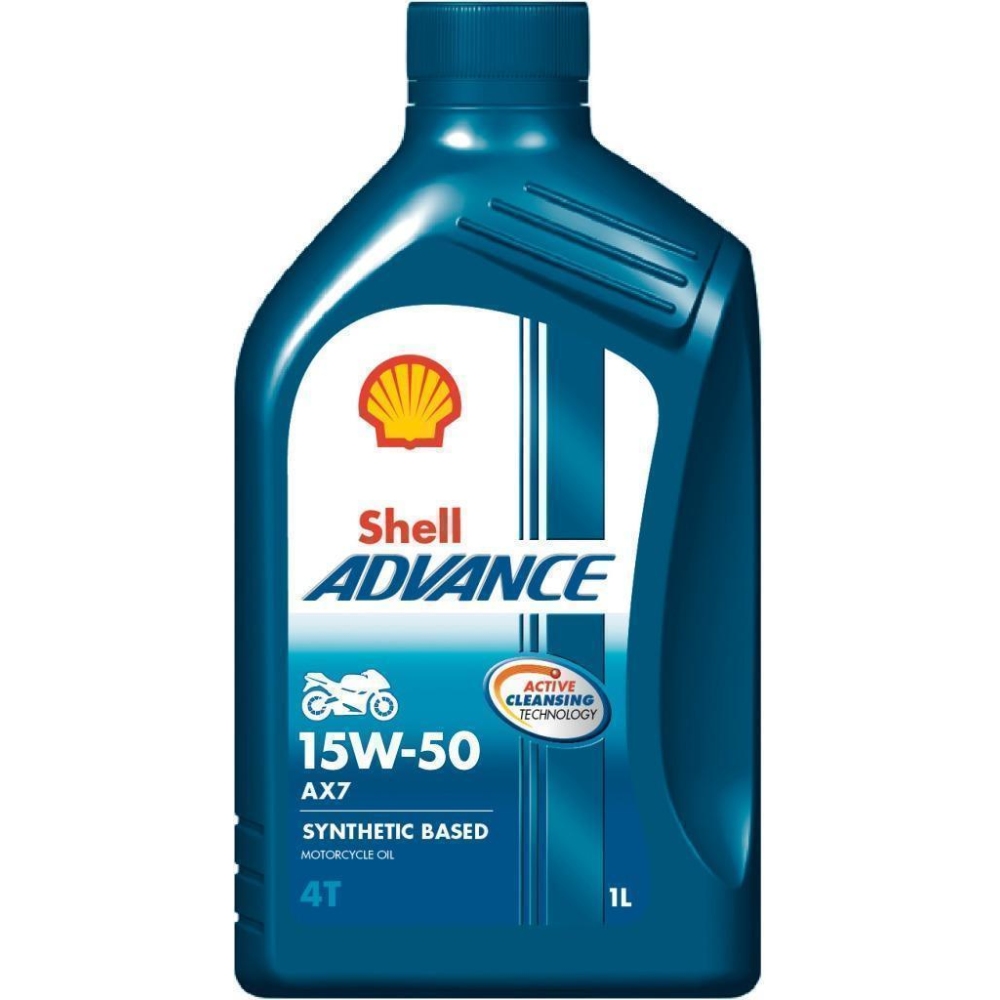 Shell Advance 4T AX7 15W-50 1L 550053817