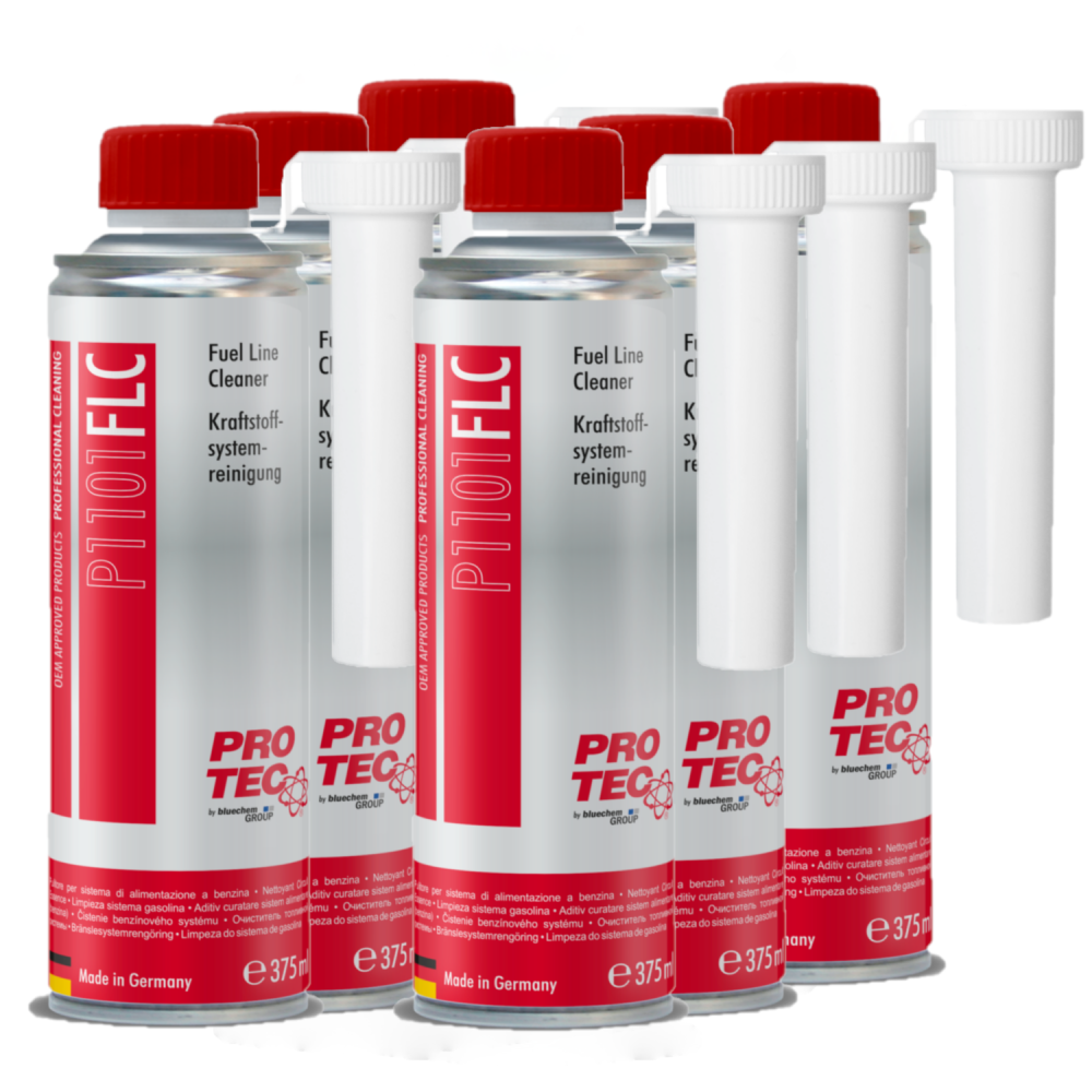 PROTEC 6x 375 ml Kraftstoffsystemreiniger P1101